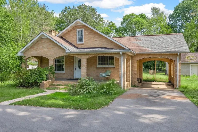 Classic 1950’s Brick Bungalow on 1.45 Acres