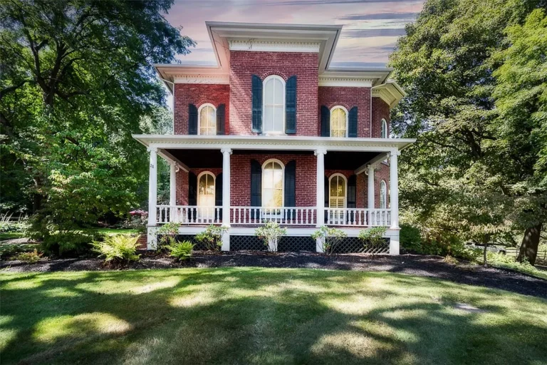 Elegant Italianate Victorian Estate on 3.47 Secluded Acres