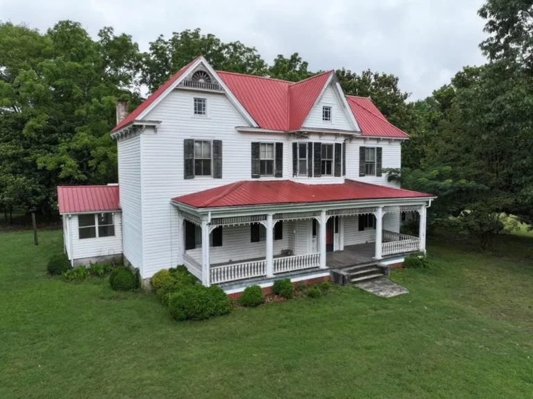 Historic 1860s Estate on 11.43 Acres: $345,000