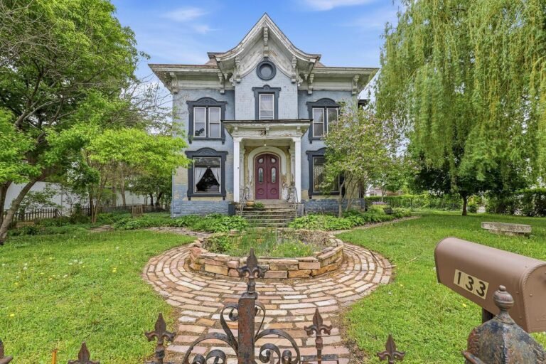 A Mid-19th Century Titan: Sprawling 1869 Victorian Awaits a Master Restoration in Fond du Lac
