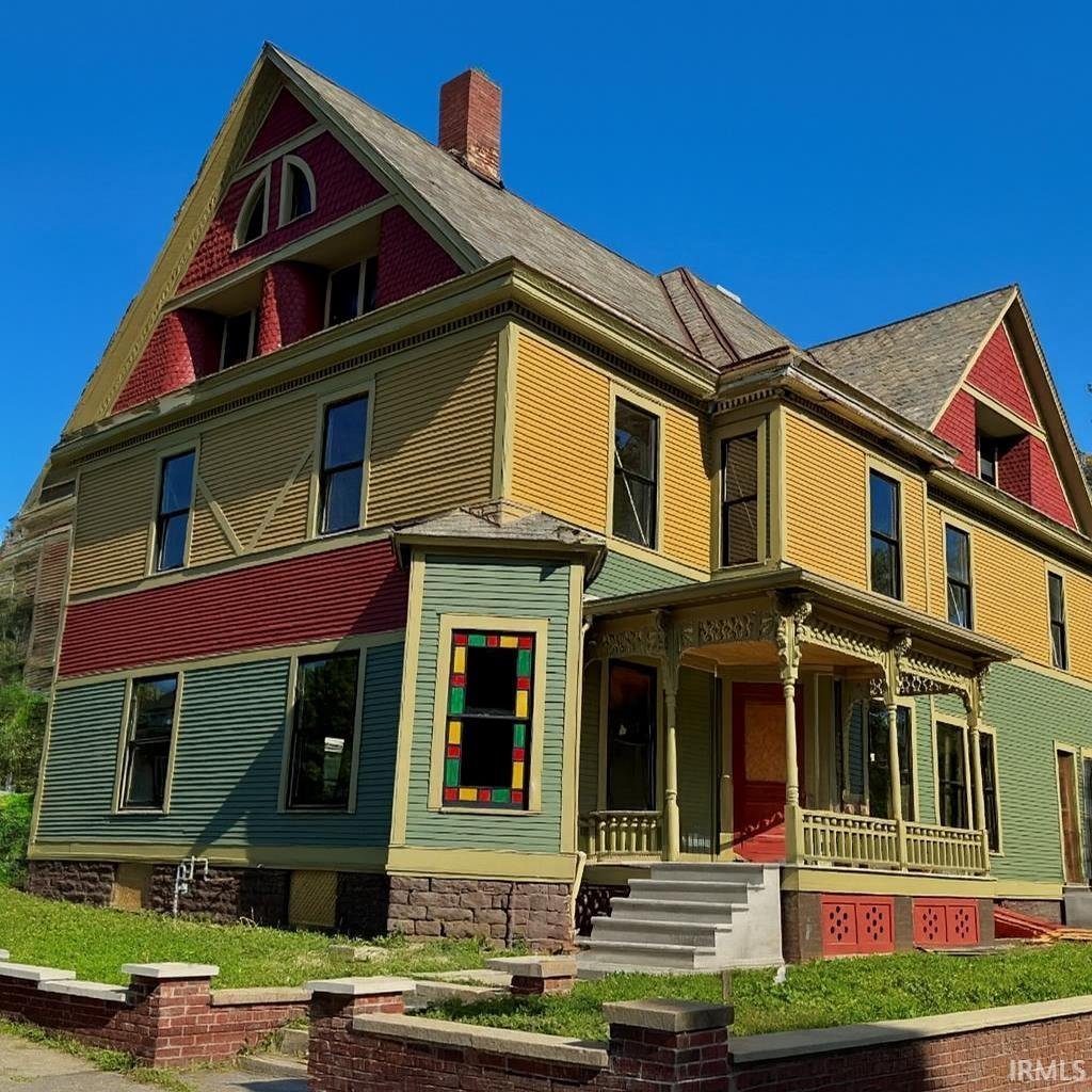 Museum-Quality Exterior, Blank Interior Canvas: The 1890 Indiana Landmark Reborn