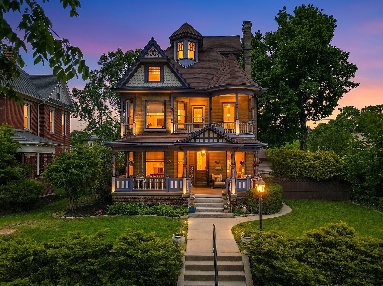 Stunning Queen Anne Historic Home for Sale in Logan, Ohio