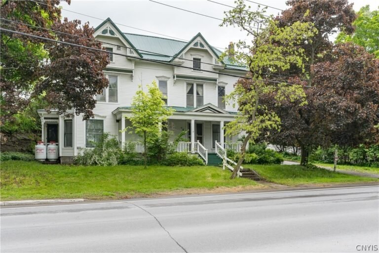 Historic Grandeur at a Remarkable Value: 6-Bedroom Estate in Theresa, NY | $215,000
