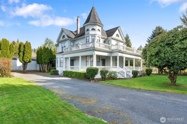 National Register Landmark: 1903 Victorian Estate on 2.63 Acres– Offered at $599,000