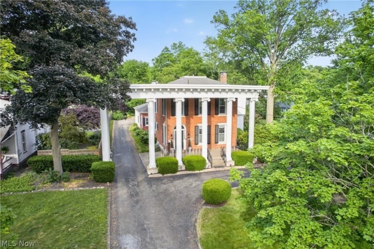 The Samuel Street Estate: Iconic 1863 Greek Revival-Victorian  – Offered at $399,000