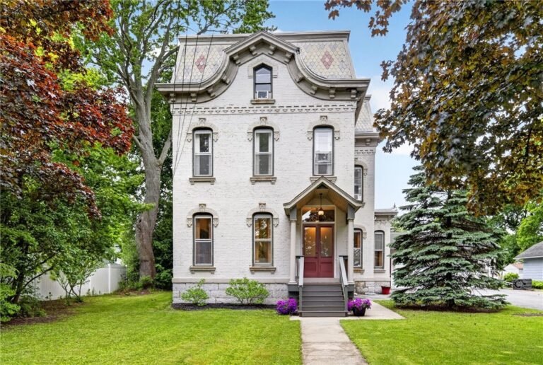 “The Genesee Manor: Monumental 4,000 Sq. Ft. Second Empire Estate | $399,000”